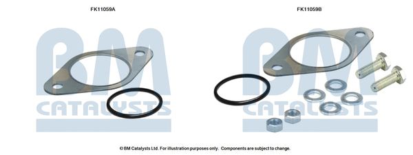 BM Catalysts FK11059 Mounting Kit, soot filter