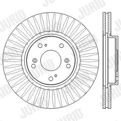 Гальмівний диск, Jurid 562546JC