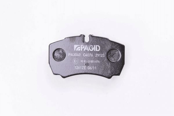 Комплект гальмівних накладок, дискове гальмо, Hella Pagid 8DB355005-421