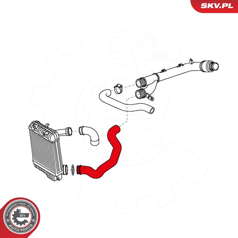 Laadimisõhu voolik, ESEN SKV 43SKV156