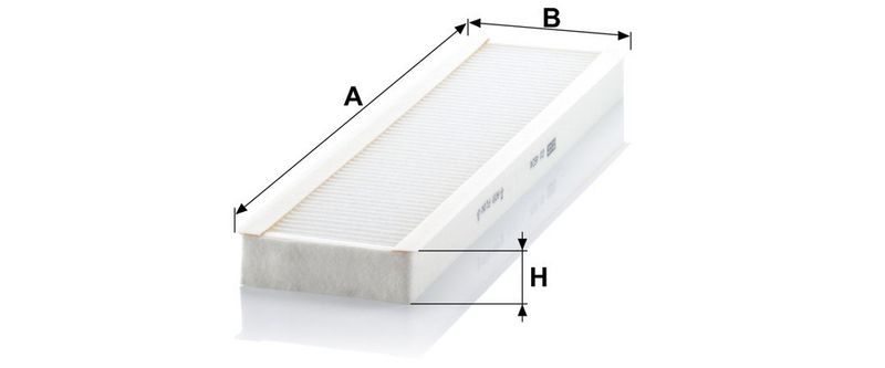 Filter, salongiõhk, MANN-FILTER CU 4624