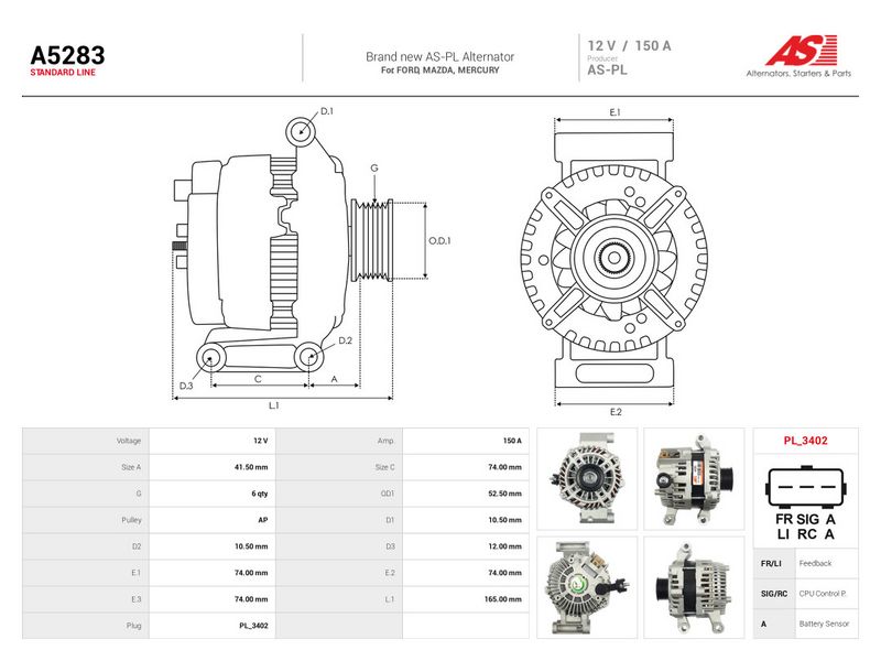 Prekės atitinka OEM kodą: 8S4T10300AD