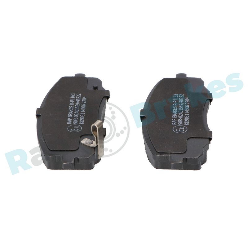 RAP BRAKES R-P1163 Brake Pad Set, disc brake