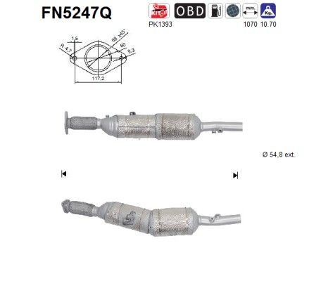 Prekė atitinka OEM kodą: 208002961R