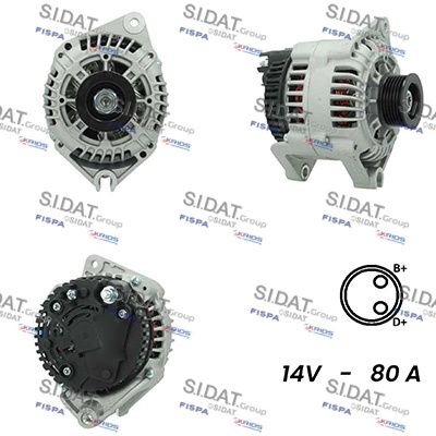 SIDAT generátor A12VA0800