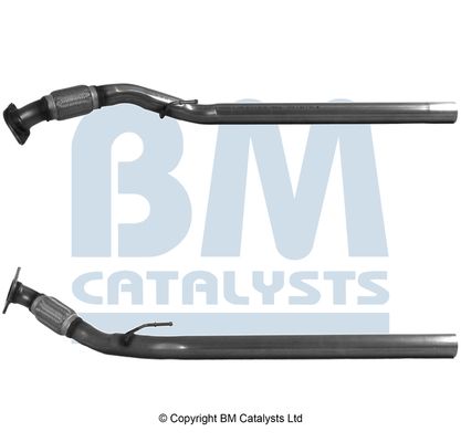 BM Catalysts Exhaust Pipe BM51025