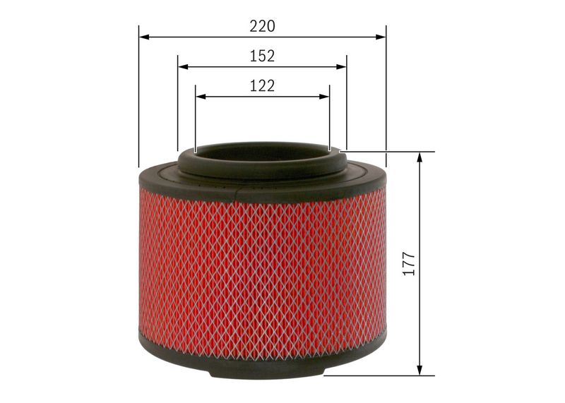 Filtru aer F 026 400 344 BOSCH