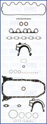 Повний комплект ущільнень, двигун, VW LT/T4 2.5 SDI/TDI 95-06 (повний/без прокладки ГБЦ), Ajusa 51017000