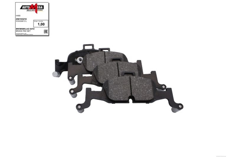 AUTOMEGA 250153210 - Brake Pad Set, disc brake