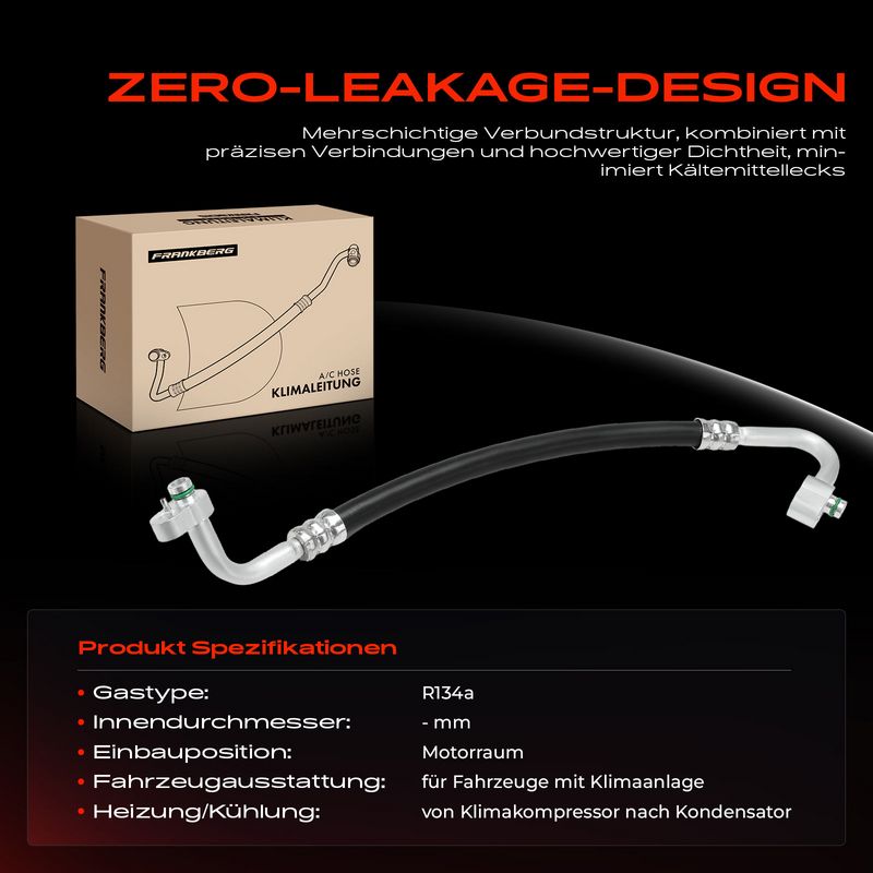Frankberg 5481FB0056269 High/Low-pressure Line, air conditioning