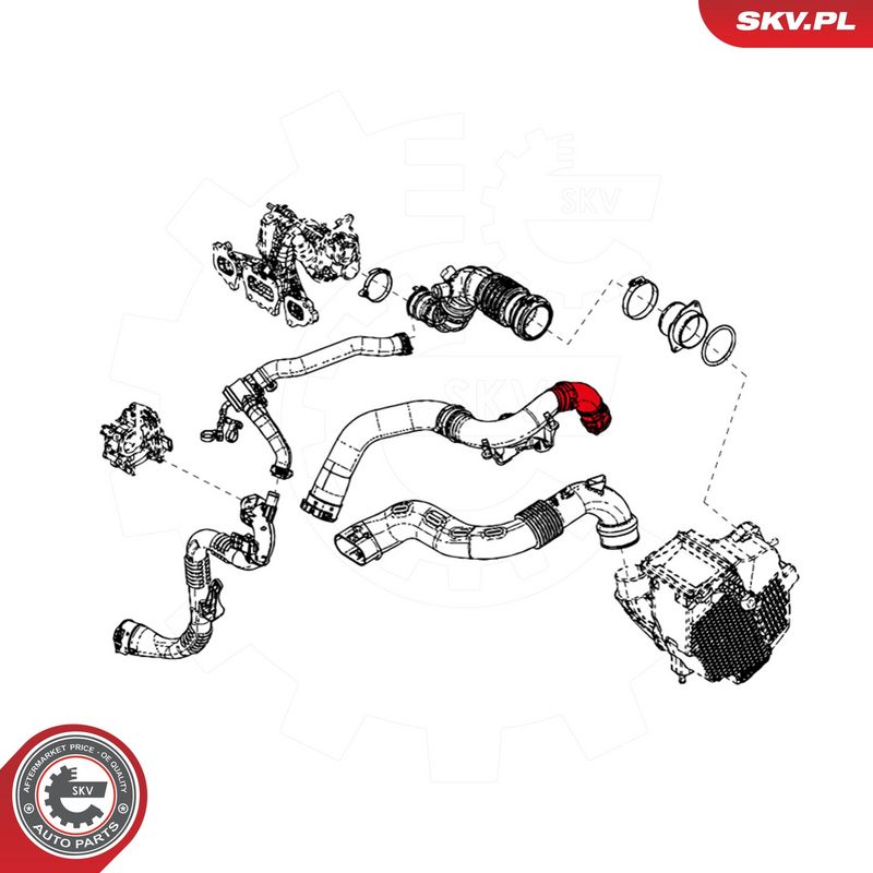 Laadimisõhu voolik, ESEN SKV 24SKV833