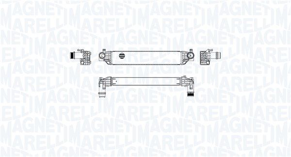 MAGNETI MARELLI Tarpinis suslėgto oro aušintuvas, kompresorius