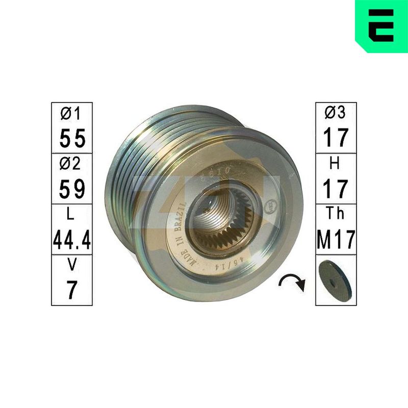 Механізм вільного ходу генератора, Era ZN5610