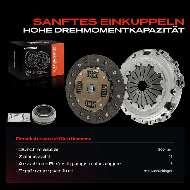 Frankberg 5481FB0028866 Clutch Kit