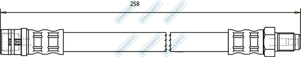 APEC Brake Hose BHO4116