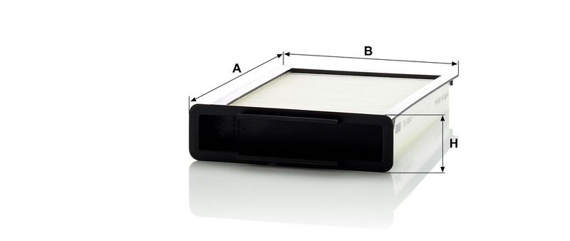 Filter, salongiõhk, MANN-FILTER CU 2317
