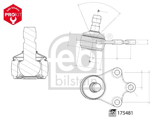 FEBI BILSTEIN 175481 Ball Joint