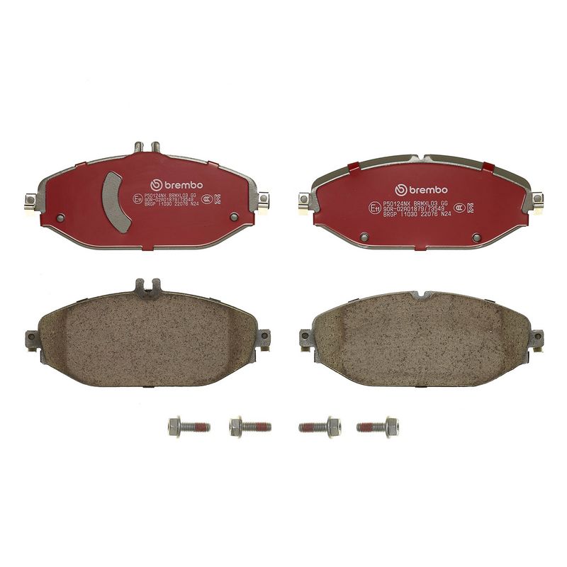 BREMBO P50124NX Diskinių stabdžių kaladėlių komplektas