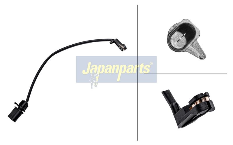 JAPANPARTS Įspėjimo kontaktas, stabdžių trinkelių susidėvėjimas