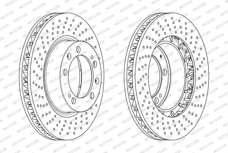 Disc frana DDF1592LC-1 FERODO