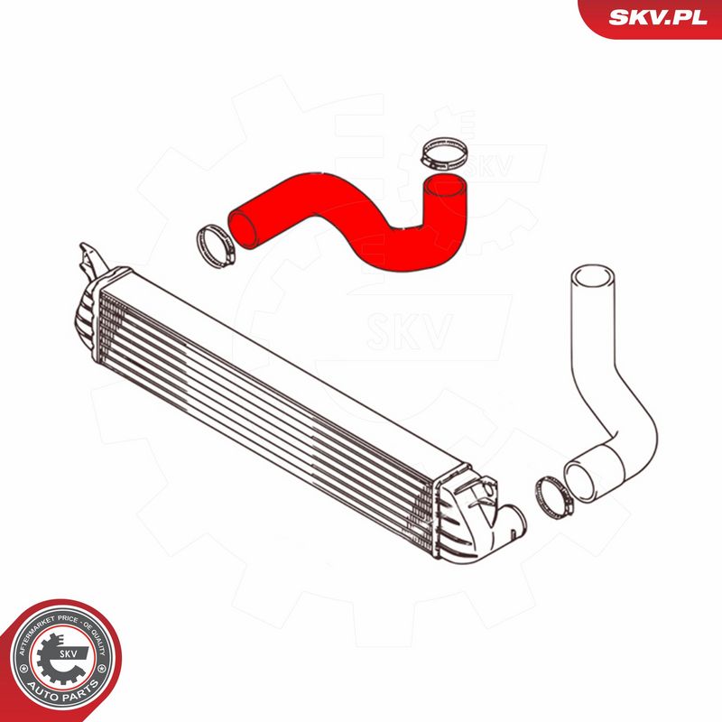 ESEN SKV 43SKV199 Charge Air Hose