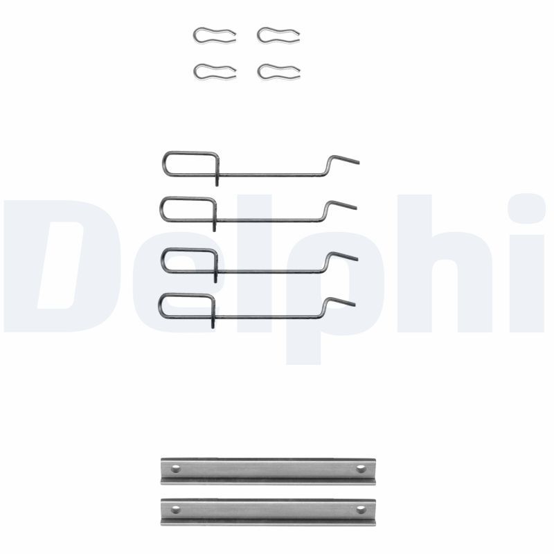 DELPHI tartozékkészlet, tárcsafékbetét LX0113