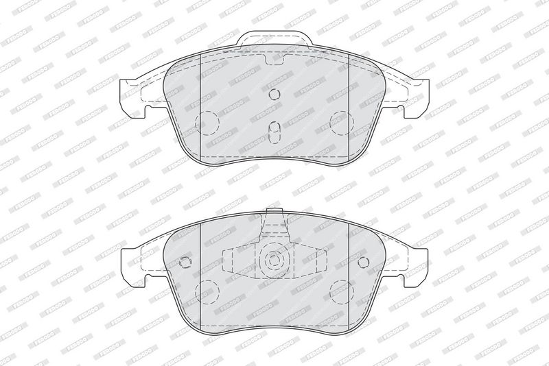 FERODO Plaquettes de frein à disque FDB4068