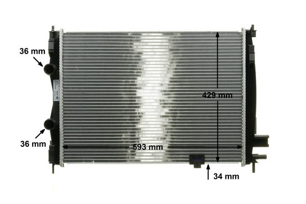 Product Image - Radiateur - CR1075000S - MAHLE