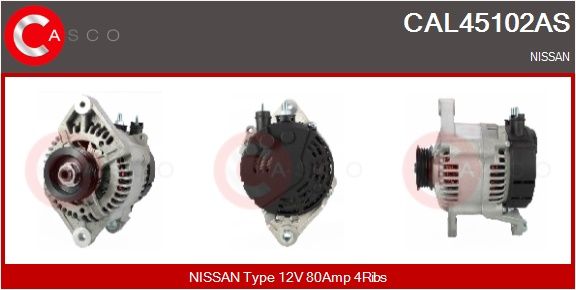 CAL45102AS CASCO Alternatore 