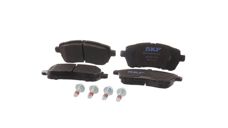 SKF VKBP80031 Комплект гальмівних накладок, дискове гальмо