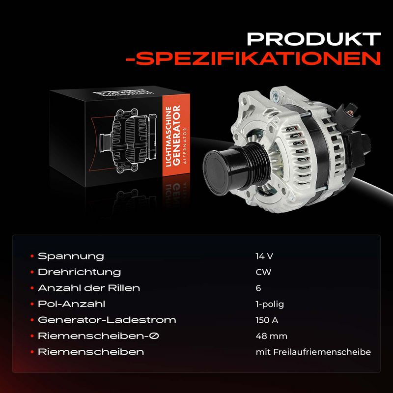 Frankberg 5481FB0032280 Alternator