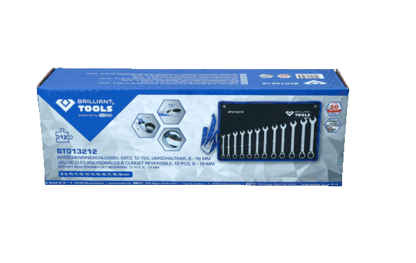 KS TOOLS BT013212 Ratchet Ring Spanner