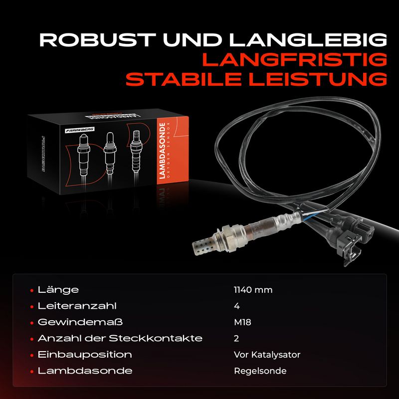 Frankberg 5481FB0017382 Oxygen Sensor