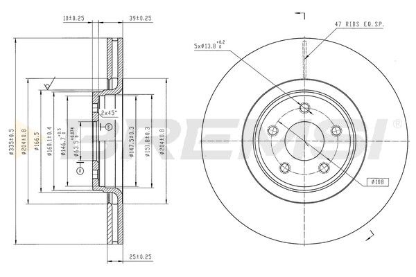 This part match OEM code: 2024595