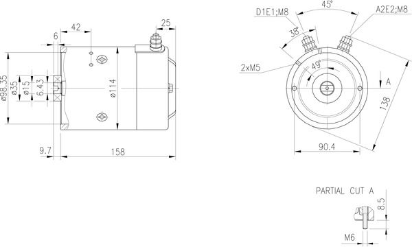 Product Image - Elektromotor - MM205 - MAHLE