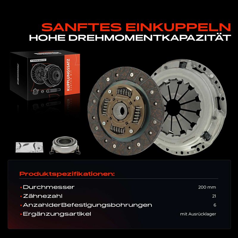 Frankberg 5481FB0028871 Clutch Kit