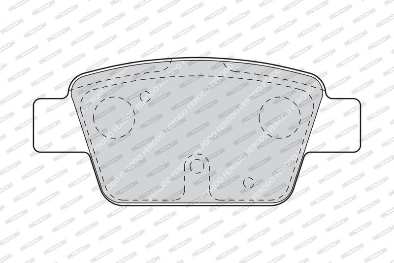 FERODO Plaquettes de frein à disque FDB1469