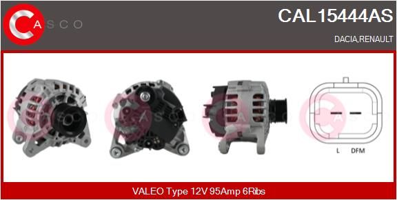 Генератор, Casco CAL15444AS