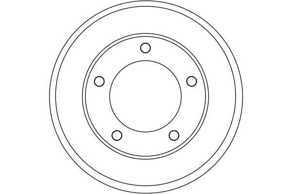 TRW DB4316 Brake Drum