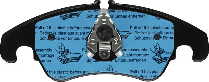 Piduriklotsi komplekt, ketaspidur, TRW GDB1768DTE