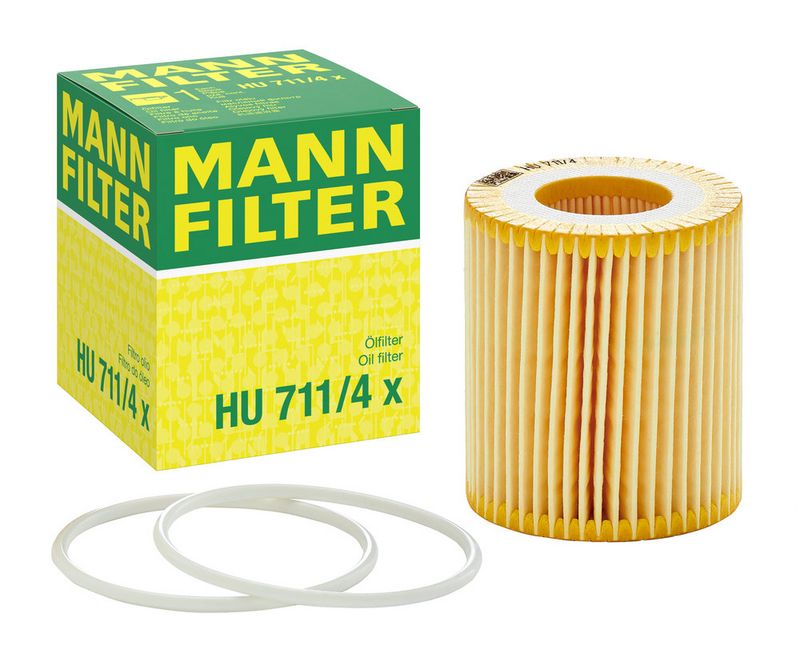 Õlifilter, MANN-FILTER HU 711, 4 x