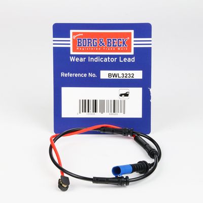 BORG & BECK figyelmezető kontaktus, fékbetétkopás BWL3232