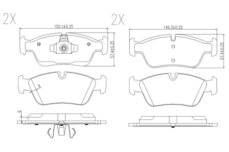 This part match OEM code: 34116769951