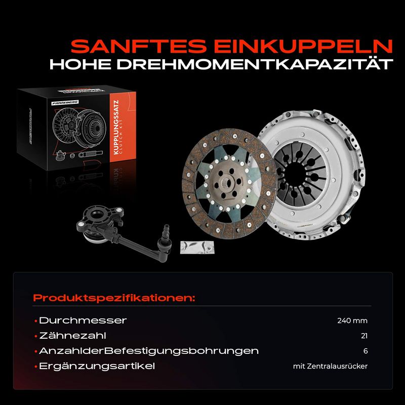 Frankberg 5481FB0037585 Clutch Kit