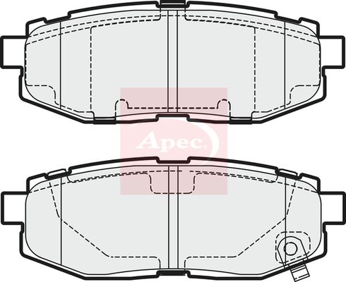 DriveTec Brake Pads DBPPAD110322LCV