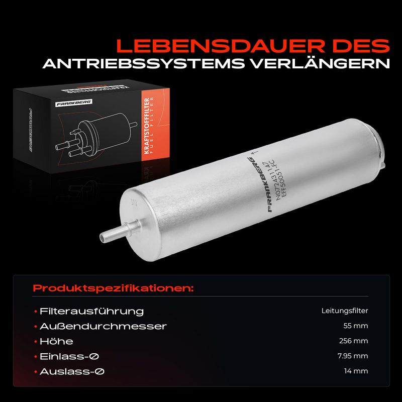Frankberg 5481FB0051721 Fuel Filter
