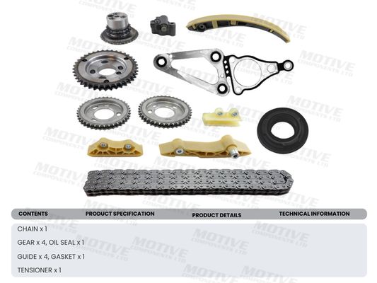 MOTIVE TCK208 Timing Chain Kit
