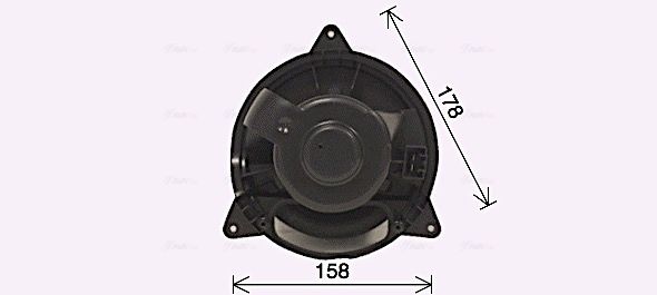 Компресор салону, Ava FD8653