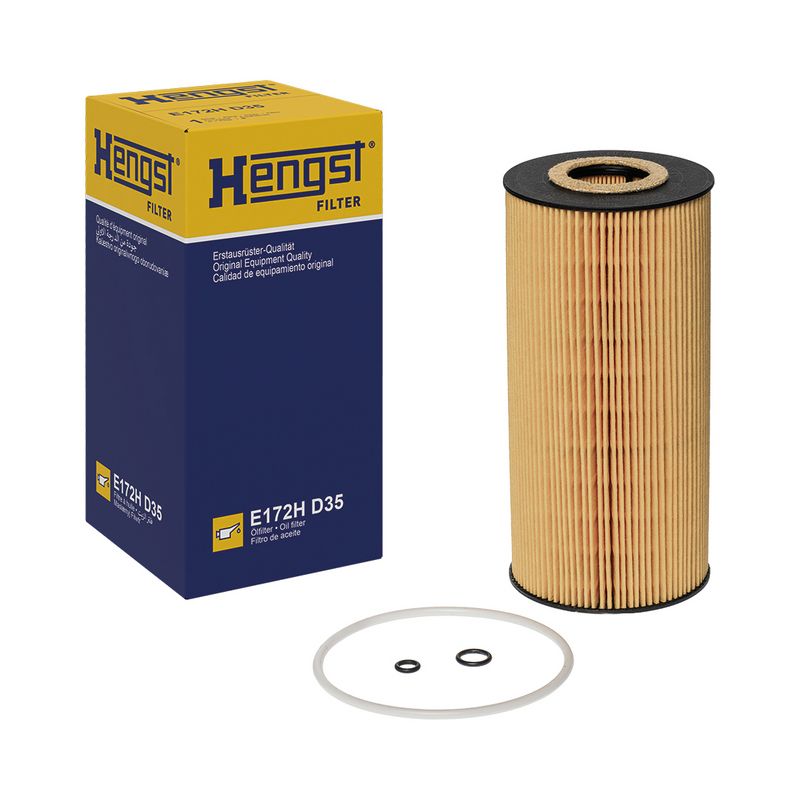 HENGST FILTER E172H D35 Oil Filter