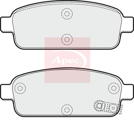 APEC Brake Pad Set, disc brake PAD1773